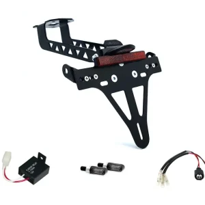 alpha Technik Kennzeichenhalter-Blinker-Kit passend für Kawasaki Versys 1000 ab Modelljahr 2019 (Hinten) Bestpreis