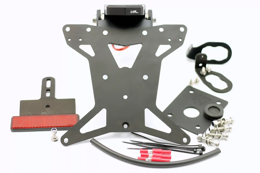 MG Biketec Kennzeichenhalter passend für Kawasaki Z 650 ab 2023 Must-Have