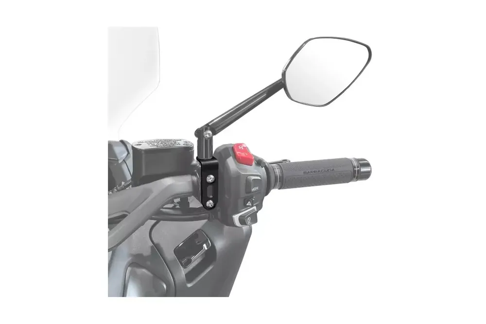 Markenprodukt Barracuda Spiegeladapter passend für Yamaha T-Max