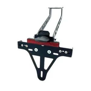 Expressversand alpha Technik Kennzeichenhalter passend für Kawasaki Versys 1000 Typ LZT00B Modelljahr 2017-2018