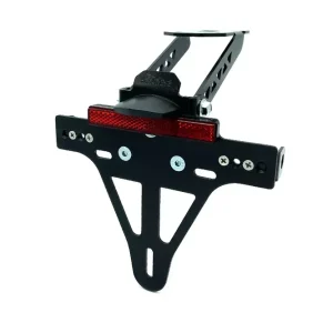 Preisknaller alpha Technik Kennzeichenhalter passend für Kawasaki Versys 650 Typ LE650E / LE650H ab Modelljahr 2015-