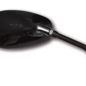 Bestpreis SHIN YO Spiegel Virago Schwarz, E-geprüft, M10 Rechtsgewinde