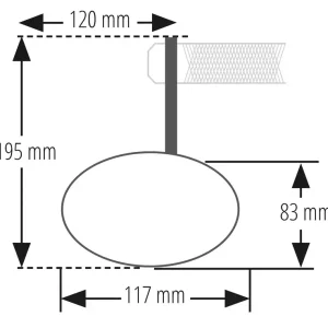 HIGHSIDER Victory-X RIM Lenkerendenspiegel Schwarz mit LED Blinker Heißes Angebot