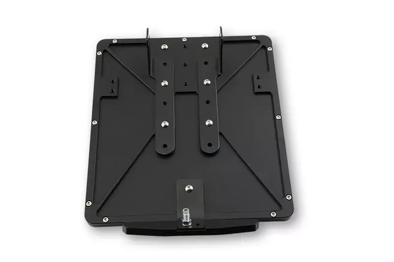 HIGHSIDER Kennzeichen Halteplatte Aluminium schwarz Bestpreis