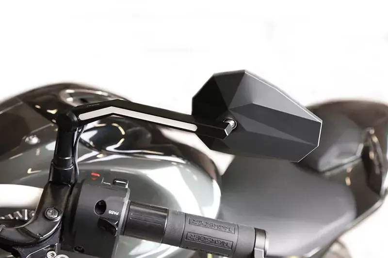 HIGHSIDER Spiegel Stealth-X3 Schwarz mit LED Positionslicht (Paar) Beliebt