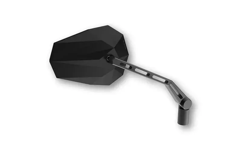 HIGHSIDER Stealth-X1 Spiegel Schwarz E-geprüft (Paar) Schneller Versand