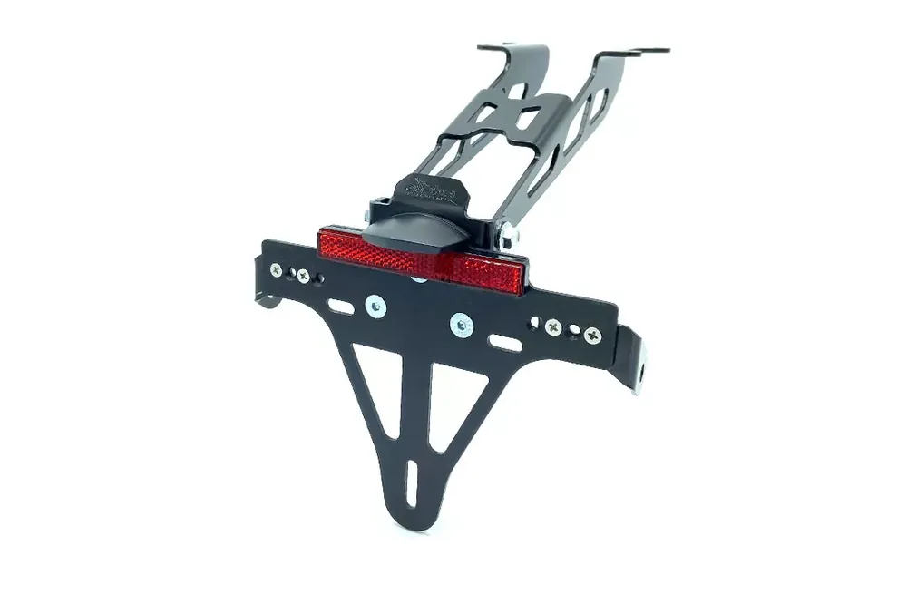 alpha Technik Kennzeichenhalter passend für Yamaha MT-09 / MT-09 SP Typ RN69 / RN82 / RN83 ab Modelljahr 2021- Sichere Zahlung