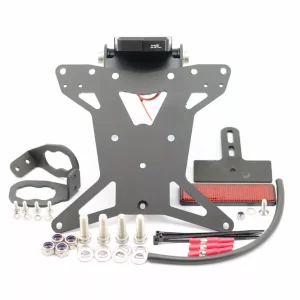 MG Biketec Kennzeichenhalter passend für Kawasaki Z 400 ab 2018 Sichere Zahlung