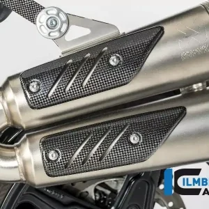 Ilmberger Carbon Auspuffhitzeschutz (2-tlg.) passend für BMW R nineT Scrambler Garantierte Lieferung