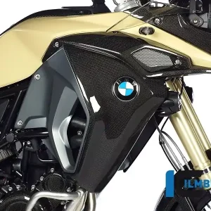 Ilmberger Carbon Wasserkühlerabdeckung rechts passend für BMW F800GS Adventure Neue Kollektion
