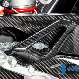Ilmberger Carbon Fersenschutz links passend für BMW S1000RR / M1000RR / M1000R Gratis Versand