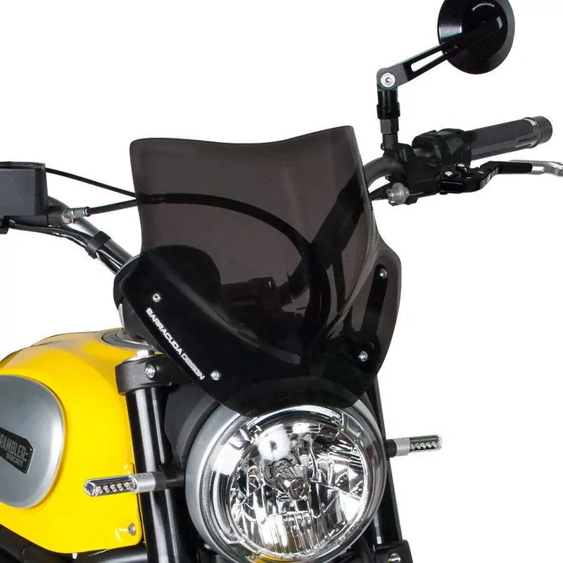 Jetzt Kaufen Barracuda Windschild Aerosport Plexiglas passend für Ducati Scrambler 2015-2017
