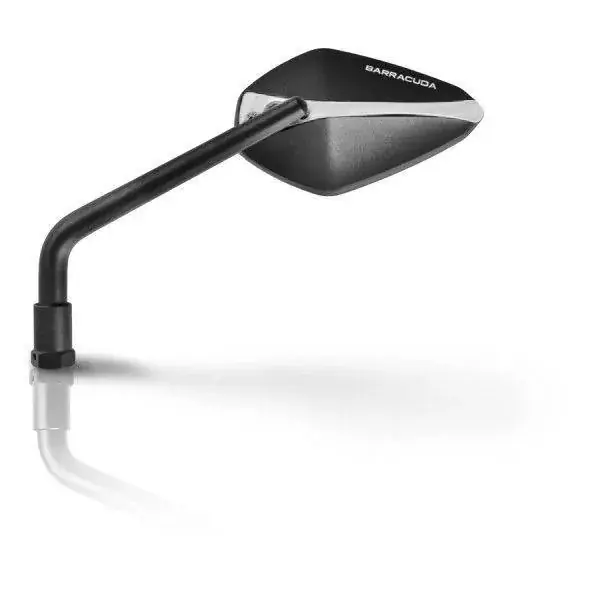 Barracuda Aluminium Rückspiegel Einsatz passend für A-Version Spiegel in Silber Neue Ware