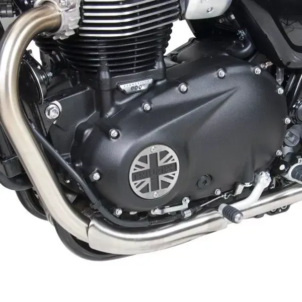 Barracuda Motordeckel silber passend für Triumph Street Twin ab 2016 Geprüft