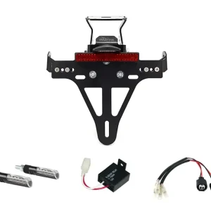 Aktuell Kennzeichenhalter-Blinker-Kit passend für Kawasaki Z900RS