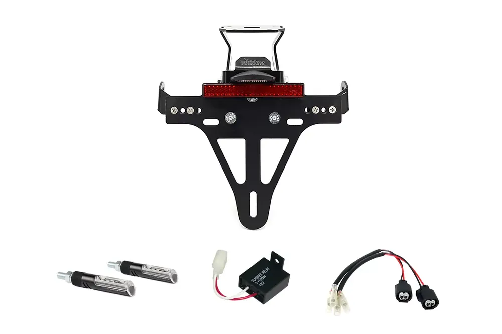 Aktuell Kennzeichenhalter-Blinker-Kit passend für Kawasaki Z900RS