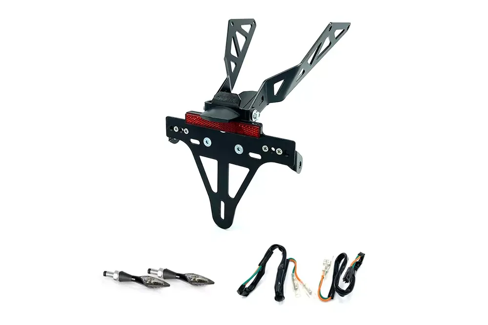 Neue Kollektion Kennzeichenhalter-Blinker-Kit XLED passend für Honda CB650R/CBR650R ab Modelljahr 2021