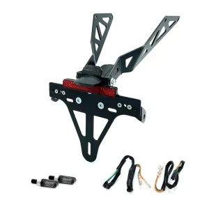 Knallerangebot Kennzeichenhalter-Blinker-Kit MLED passend für Honda CB650R/CBR650R ab 2021 (Hinten)