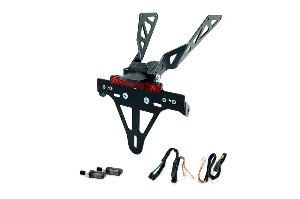 Knallerangebot Kennzeichenhalter-Blinker-Kit MLED passend für Honda CB650R/CBR650R ab 2021 (Hinten)