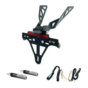 Kennzeichenhalter-Blinker-Kit IDEA passend für Honda CB650R/CBR650R ab 2021 (Hinten) Wochenendangebot