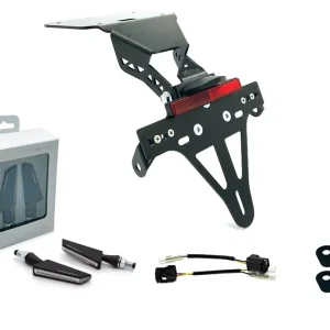 Schnäppchen alpha Technik Kennzeichenhalter-Blinker-Kit SQ-LED passend für Yamaha YZF-R3 / MT03