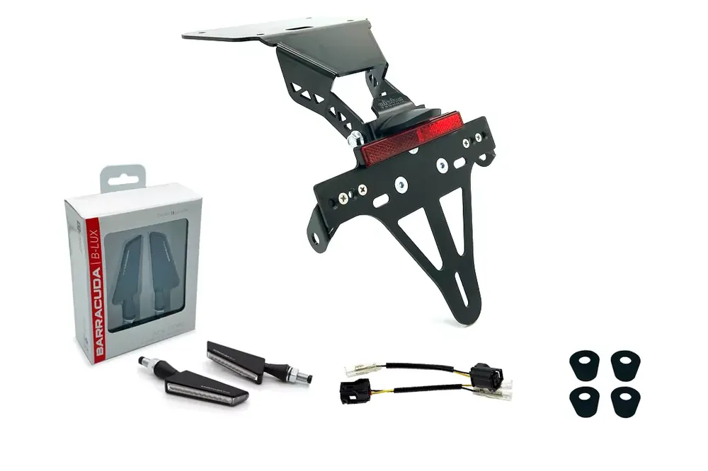 Schnäppchen alpha Technik Kennzeichenhalter-Blinker-Kit SQ-LED passend für Yamaha YZF-R3 / MT03