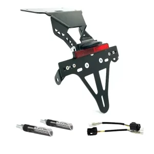 alpha Technik Kennzeichenhalter-Blinker-Kit IDEA passend für Yamaha YZF-R3 / MT03 (Hinten) Heißes Angebot