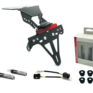 Letzte Chance alpha Technik Kennzeichenhalter-Blinker-Kit passend für Yamaha YZF-R3 / MT03