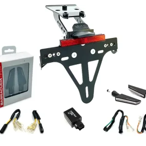 alpha Technik Kennzeichenhalter-Blinker-Kit SQ-LED passend für Honda CBR650F / CB650F ab 2017 Knallerangebot