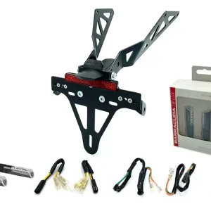 Sonderangebot Kennzeichenhalter-Blinker-Kit IDEA (vorne + hinten) passend für Honda CB650R / CBR650R ab Modelljahr 2021