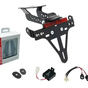 Gratis Versand alpha Technik Kennzeichenhalter-Blinker-Kit SQ-LED passend für Kawasaki Z900 ab 2020