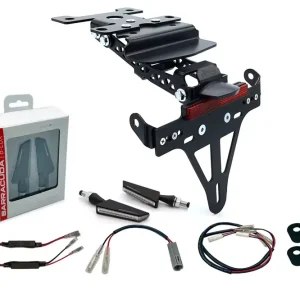 Top-Preis alpha Technik Kennzeichenhalter-Blinker-Kit SQ-LED passend für Yamaha Tenere 700 ab 2019