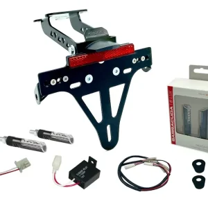 alpha Technik Kennzeichenhalter-Blinker-Kit passend für Yamaha YZF-R125 ab 2019 Neuheit