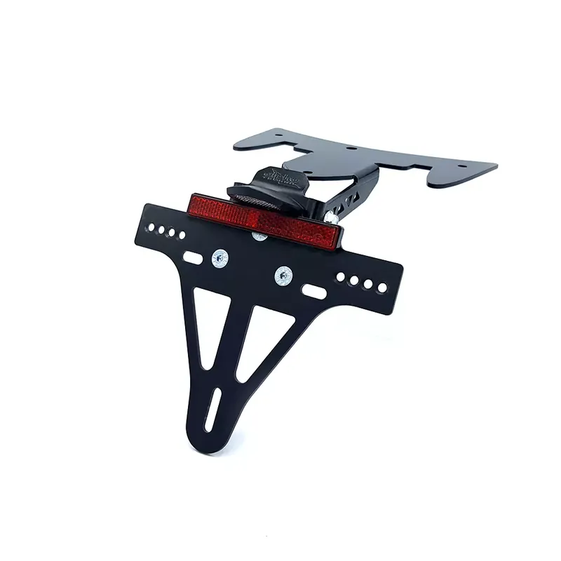 alpha Technik Kennzeichenhalter passend für Kawasaki ZZR1400 ZXT40H ab 2016 Kostenfreie Lieferung