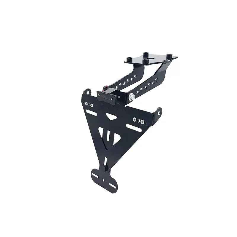 Garantierte Lieferung alpha Technik Kennzeichenhalter passend für Kawasaki Z900 ZR900B/D/DA2 ab 2017