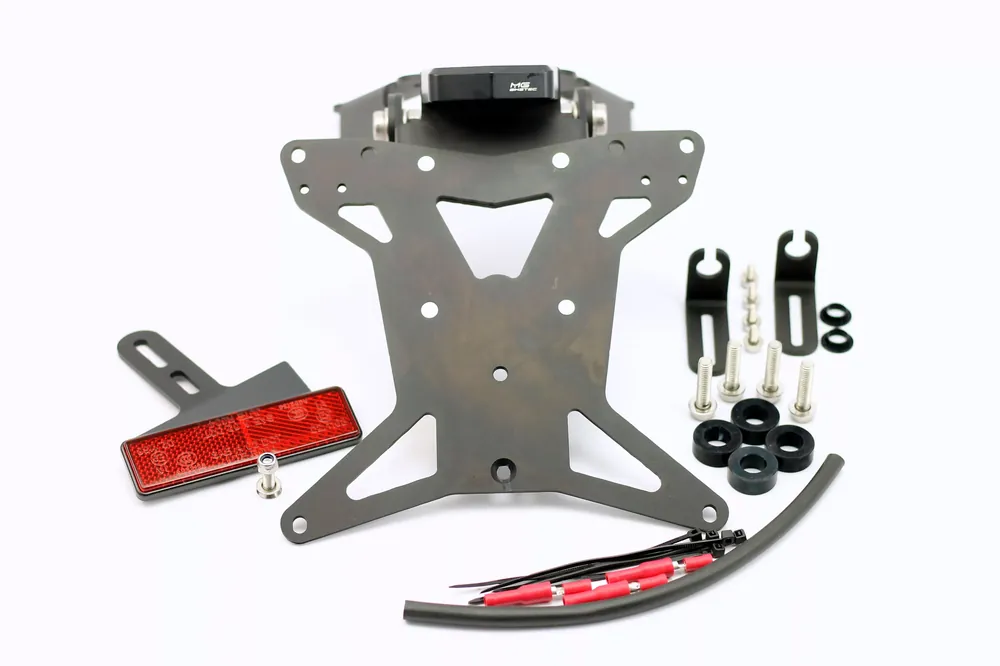 MG Biketec Kennzeichenhalter passend für Suzuki SV 650 (2017-2020) Expressversand