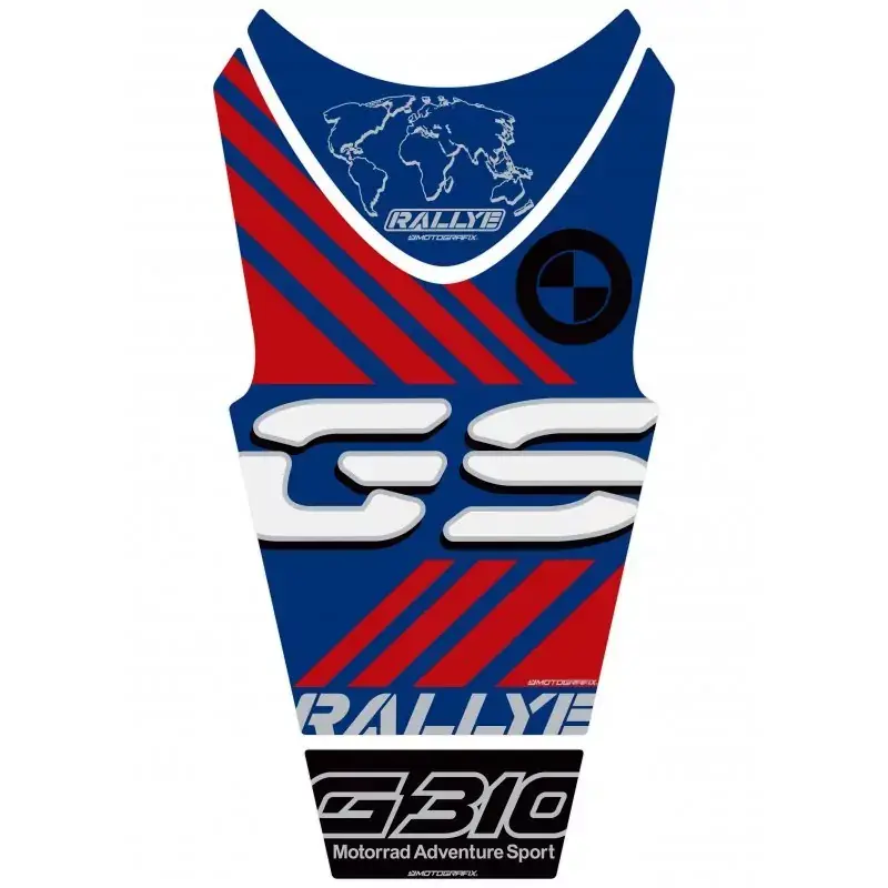 Kostenfreie Lieferung Motografix 3D Gel Tank Pad Protector passend für BMW G310 GS 2022