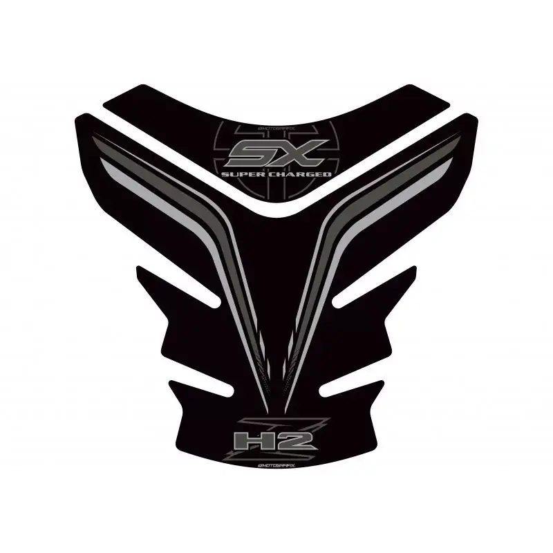 Günstig Motografix 3D Gel Tank Pad Protector passend für Kawasaki H2 SX ab 2018