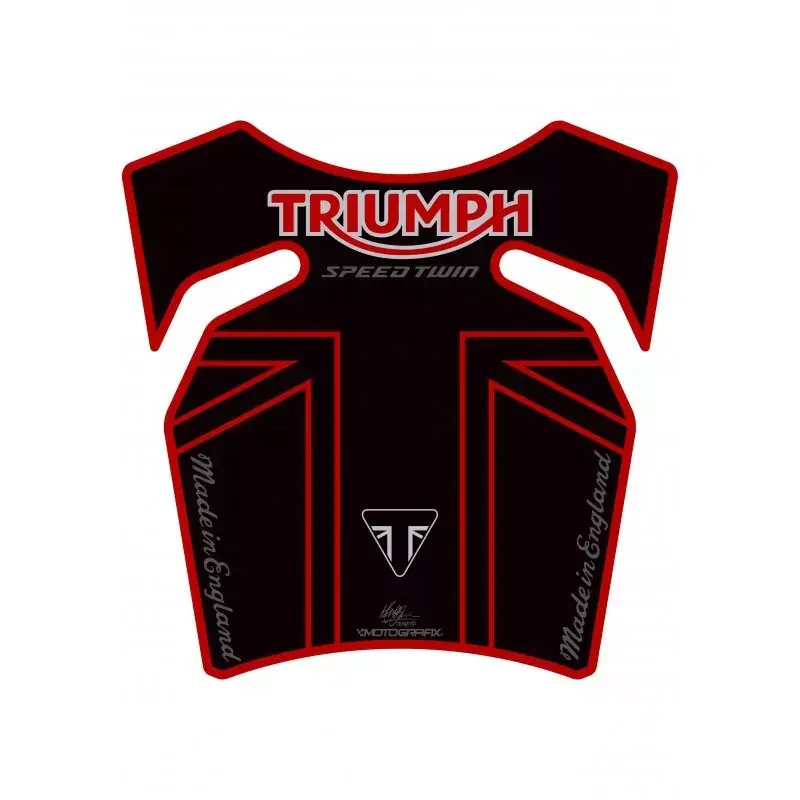 Motografix 3D Gel Tank Pad passend für Triumph SPEED TWIN 1200 TT040KR Aktuell