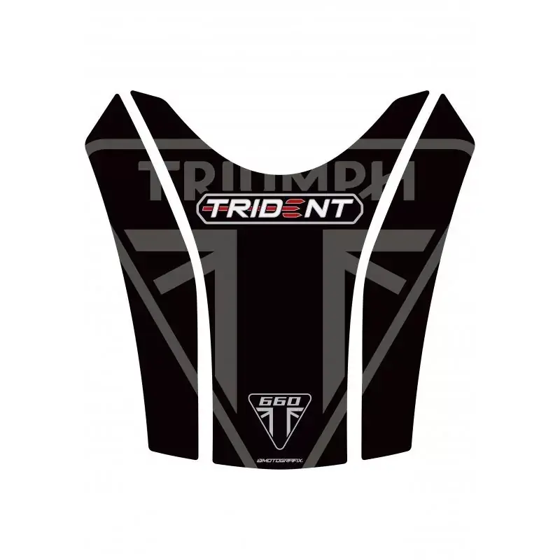 Motografix 3D Gel Tank Pad passend für Triumph Trident 660 Expressversand