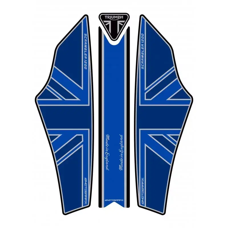 Meistverkauft Motografix 3D Gel Tank Pad Protector TT046BJ passend für Triumph Scrambler 1200