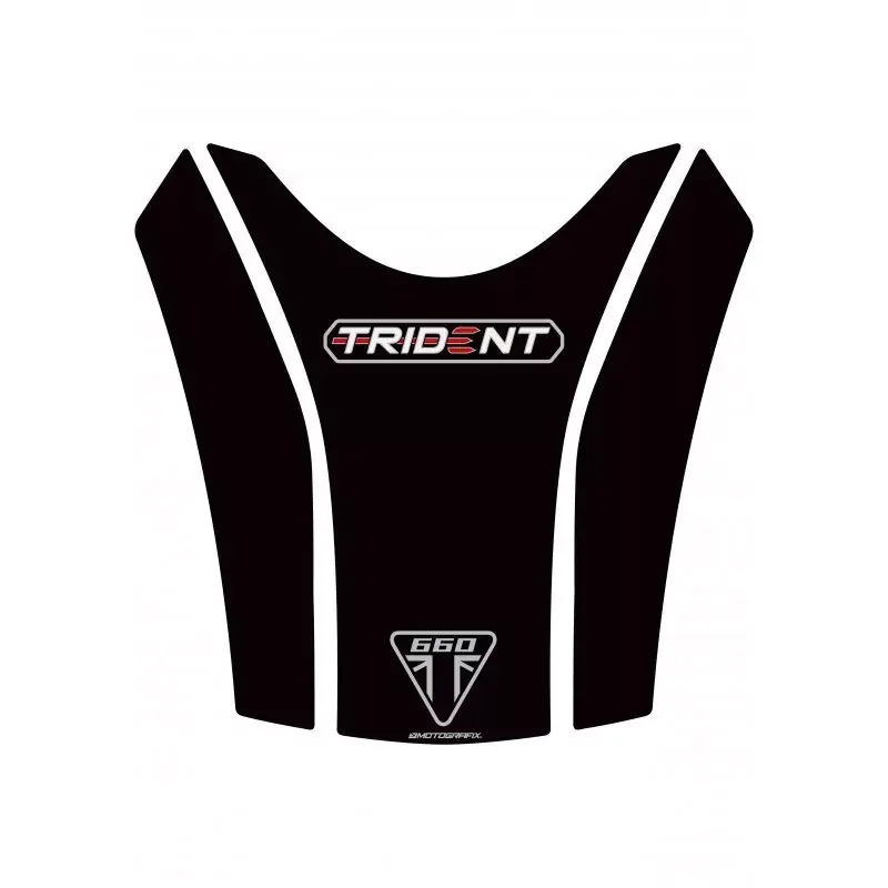 Motografix 3D Gel Tank Pad Protector passend für Triumph TRIDENT 660 Solange Der Vorrat Reicht