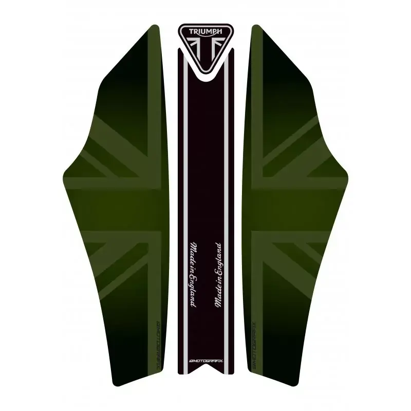 Sonderangebot Motografix 3D Gel Tank Pad TT046FGJ passend für Triumph Scrambler 1200