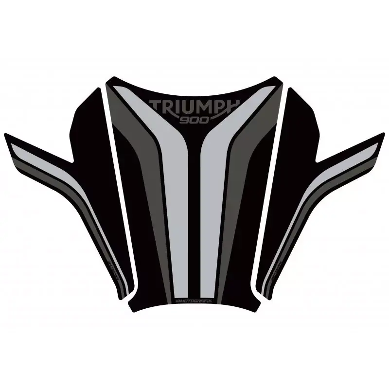 Motografix 3D Gel Tank Pad Protector passend für Triumph TIGER 900 Zertifiziert