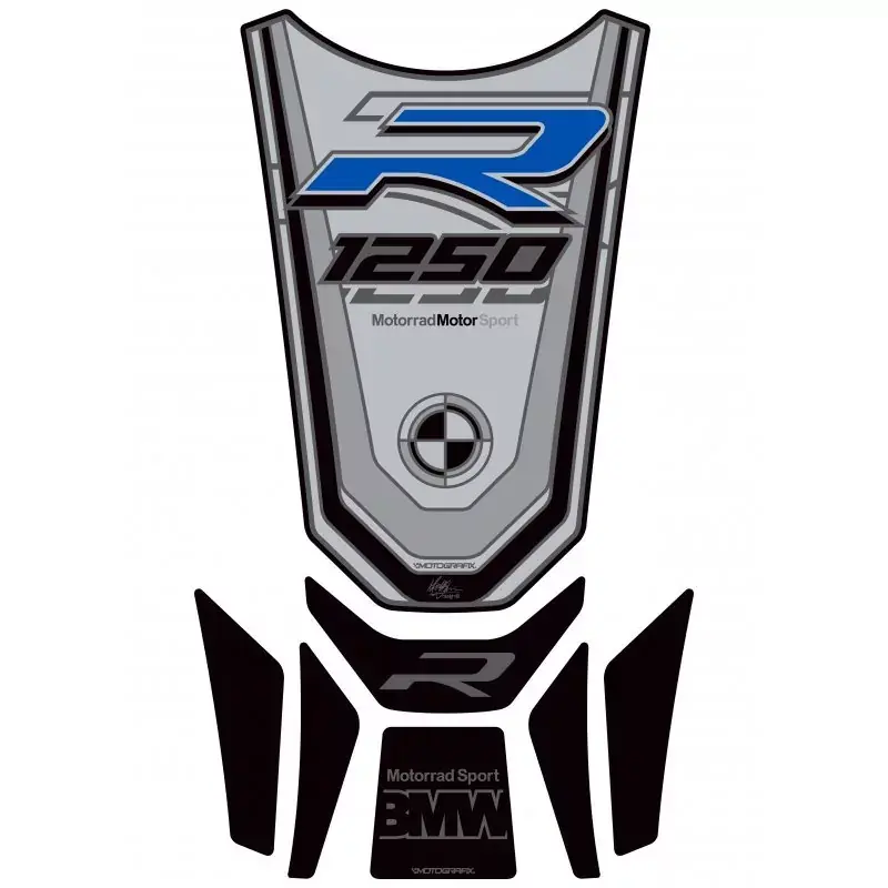 Motografix 3D Gel Tankpad TB045SB passend für BMW R 1250 R Neu Im Sortiment