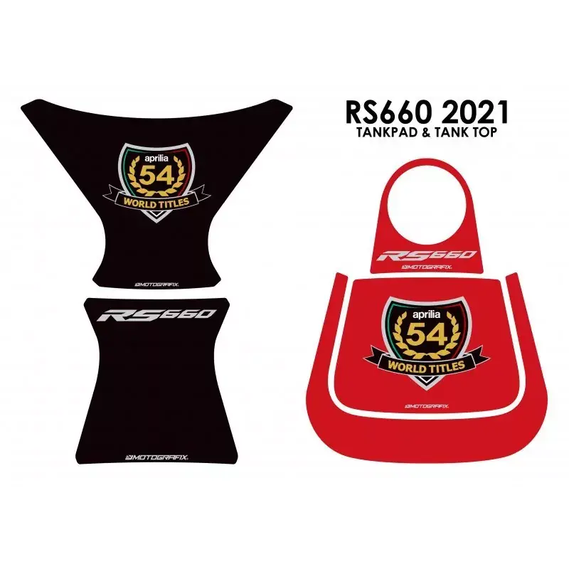 Markenprodukt Motografix 3D Gel Tank Pad Protector passend für Aprilia RS 660