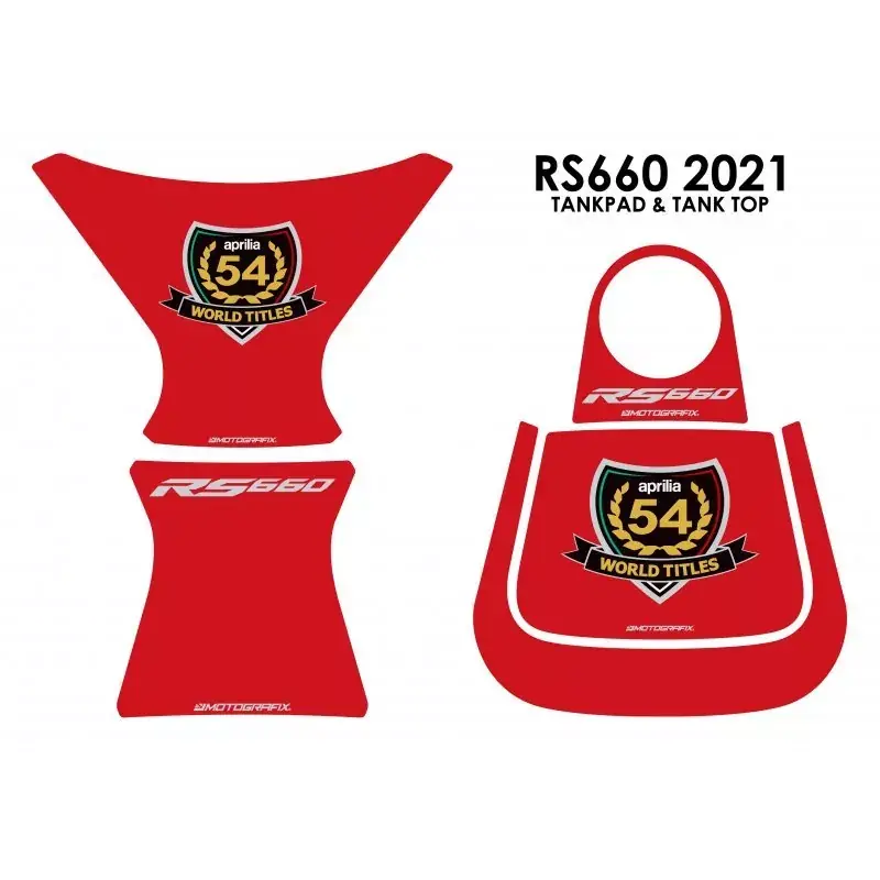 Kostenloser Rückversand Motografix 3D Gel Tank Pad passend für Aprilia RS 660