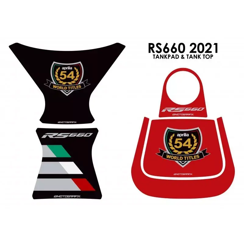 Motografix 3D Gel Tank Pad TA026FRK passend für Aprilia RS 660 Abverkauf