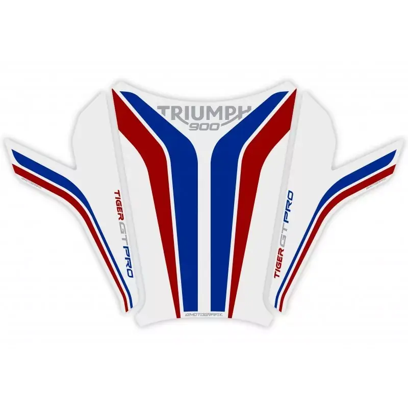 Motografix 3D Gel Tank Pad TT037RWB passend für Triumph Tiger 900 GT PRO Preis Gesenkt