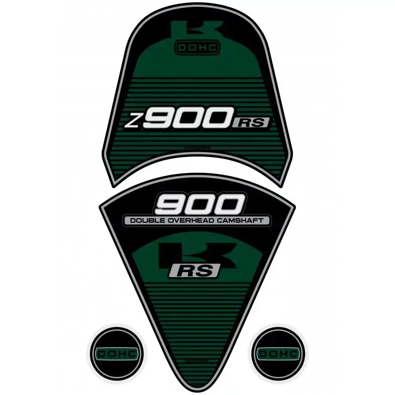 Motografix 3D Gel Tank Pad passend für Kawasaki Z 900 RS Schneller Versand